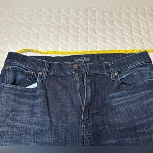 Lucky Brand Men's Dark Blue Relaxed Jeans